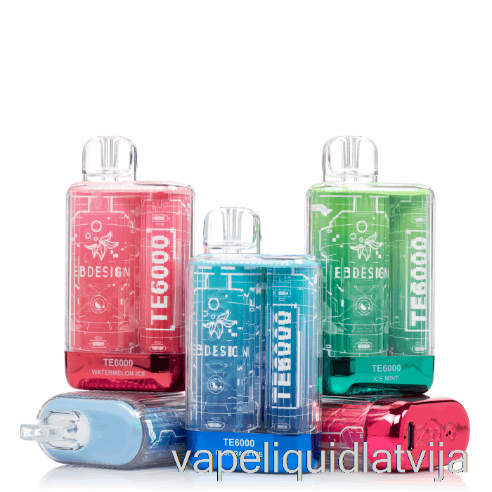 Eb Te6000 Vienreizējās Lietošanas Citrona Pilienu Vape šķidrums